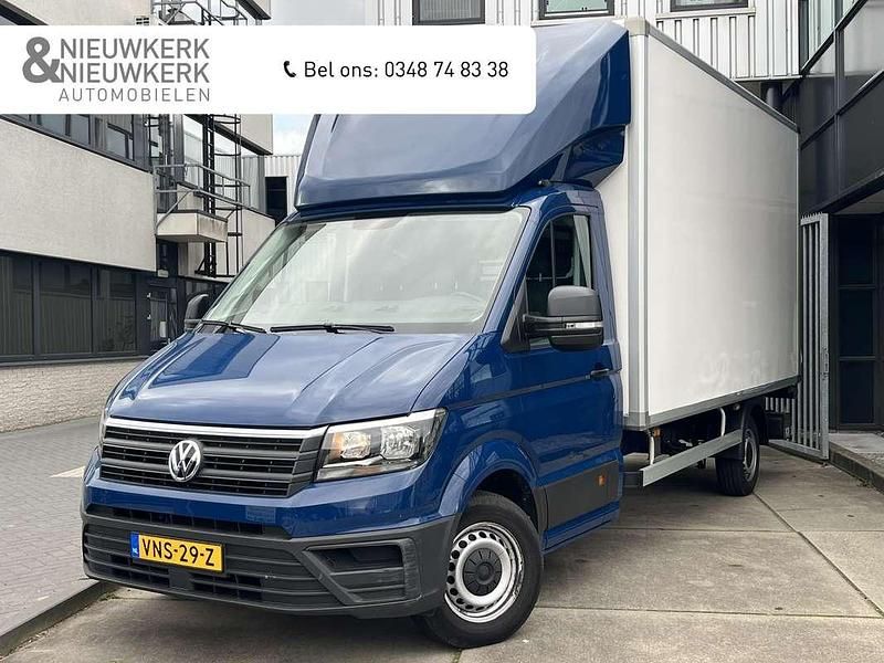 Blauw Occasion 2022 VW Crafter Comfortline Van | € 26.999 (Duur) - Afbeelding 1/4