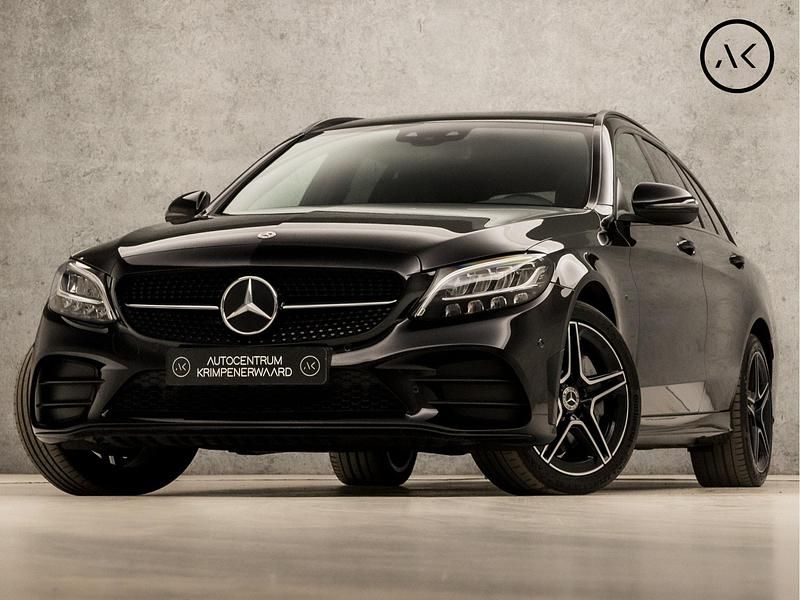 Zwart, metallic lak Gebruikt 2020 Mercedes C300 Business Stationwagen | € 26.945 (Eerlijke prijs) - Afbeelding 1/4