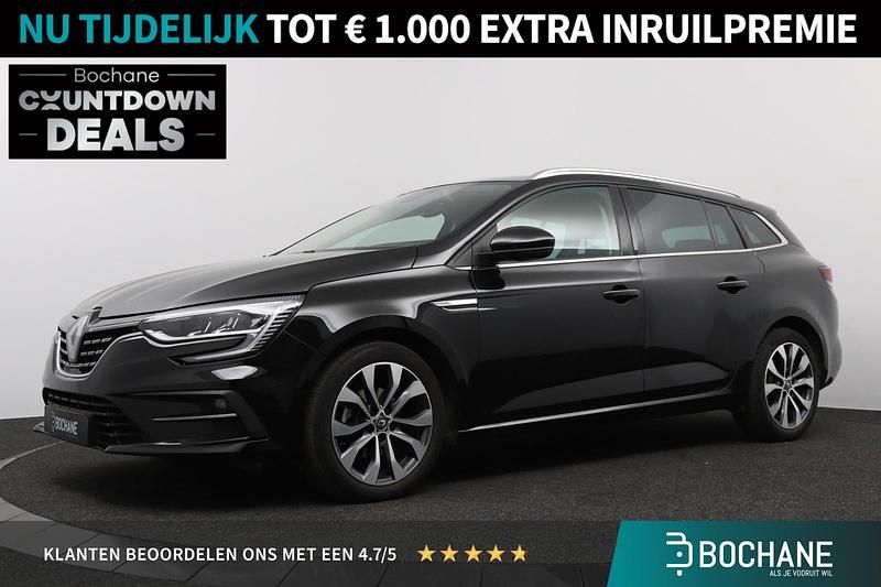 Zwart Gebruikt 2024 Renault Mégane GrandTour Techno Stationwagen | € 24.495 (Eerlijke prijs) - Afbeelding 1/4
