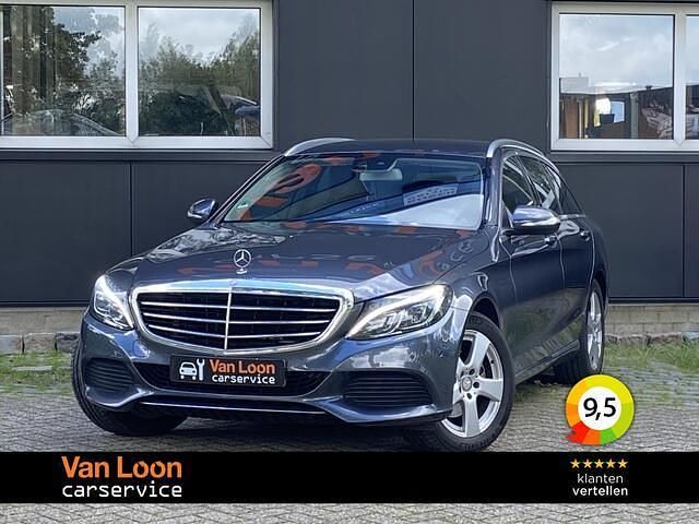 Grijs Gebruikt 2015 Mercedes C200 Prestige Stationwagen | € 17.940 (Eerlijke prijs) - Afbeelding 1/4