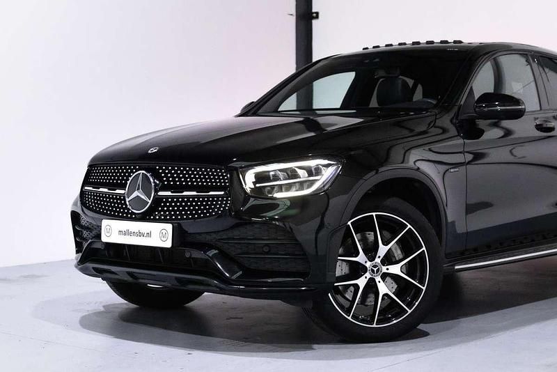 Occasion Mercedes GLC300e Business 320 PK (235 kW) 2020 Zwart Coupé