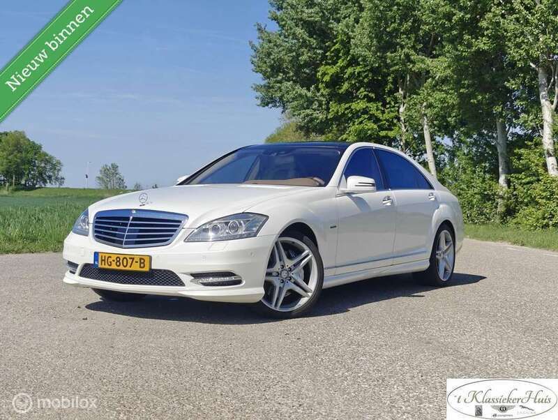 Wit, metallic lak Gebruikt 2012 Mercedes S500 Sedan | € 26.500 - Afbeelding 1/4