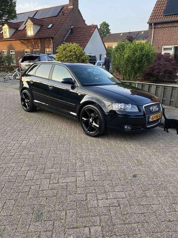 Occasion Audi A3 Sportback Ambition 160 PK (117 kW) 2007 Zwart Hatchback