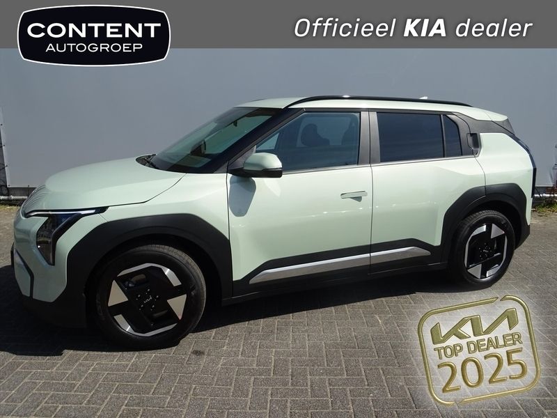 Aventurine green (groen metallic) Nieuw 2025 Kia EV3 2 SUV | € 40.140 (Eerlijke prijs) - Afbeelding 1/4