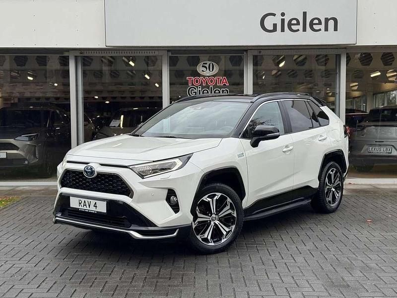 Wit Occasion 2021 Toyota RAV4 Hybrid Plus SUV | € 38.900 (Eerlijke prijs) - Afbeelding 1/3
