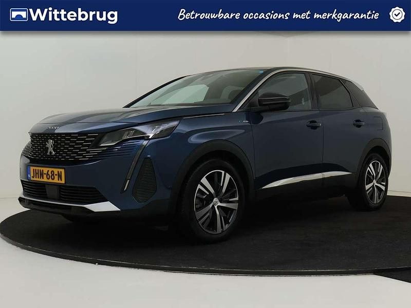 Blauw Occasion 2022 Peugeot 3008 Allure SUV | € 26.425 (Eerlijke prijs) - Afbeelding 1/3
