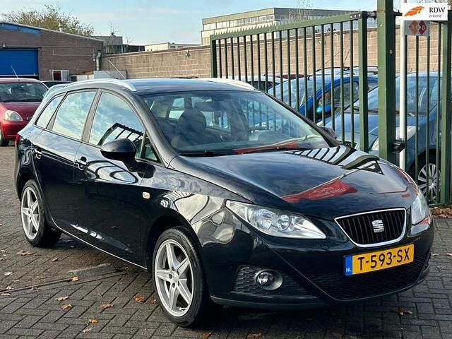 Zwart Gebruikt 2011 Seat Ibiza ST Reference Stationwagen | € 4.999 (Eerlijke prijs) - Afbeelding 1/4
