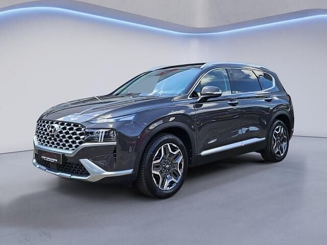 Grijs Gebruikt 2021 Hyundai Santa Fe Premium SUV | € 36.950 (Eerlijke prijs) - Afbeelding 1/4
