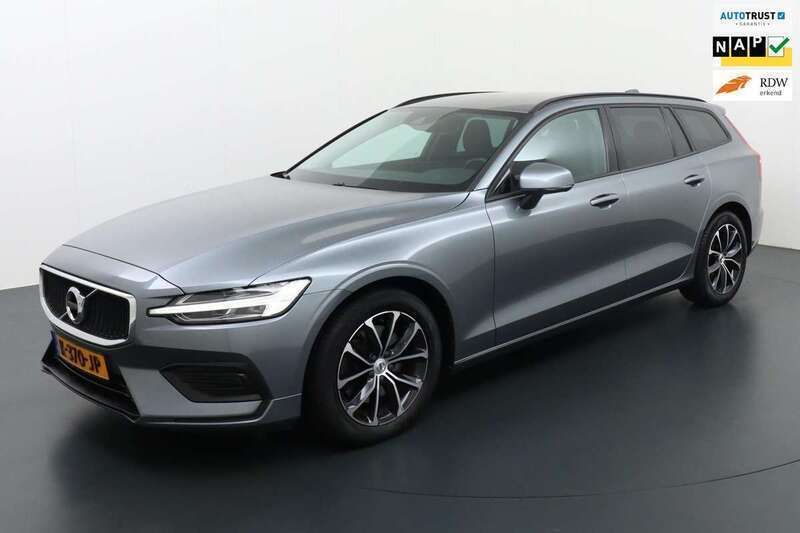 Grijs, metallic lak Gebruikt 2021 Volvo V60 Momentum Stationwagen | € 19.950 (Super prijs) - Afbeelding 1/4