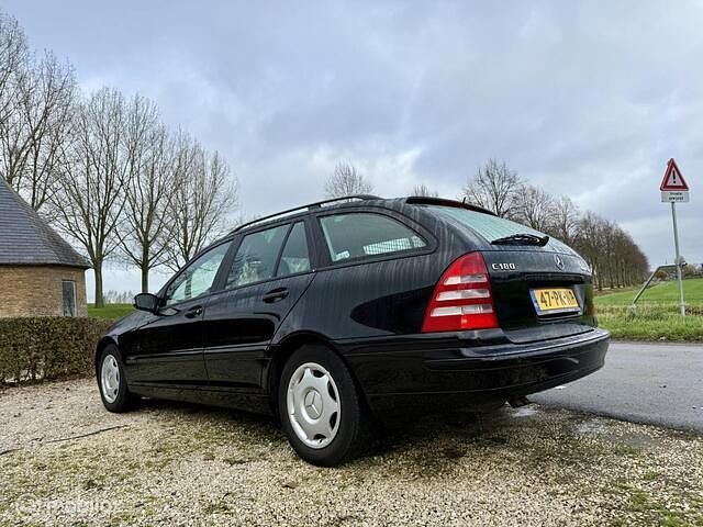 Occasion Mercedes C180 143 PK (105 kW) 2003 Zwart Stationwagen
