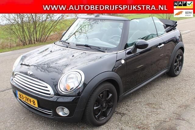 Zwart (metallic) Gebruikt 2009 Mini Cooper Cabriolet Chili Cabriolet | € 4.999 (Goede deal) - Afbeelding 1/4