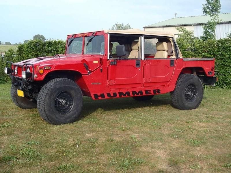 Rood Gebruikt 1995 Hummer H1 SUV | € 49.000 - Afbeelding 1/4