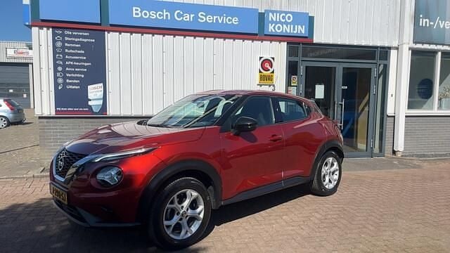 Rood Occasion 2020 Nissan Juke Acenta SUV | € 14.900 (Eerlijke prijs) - Afbeelding 1/4