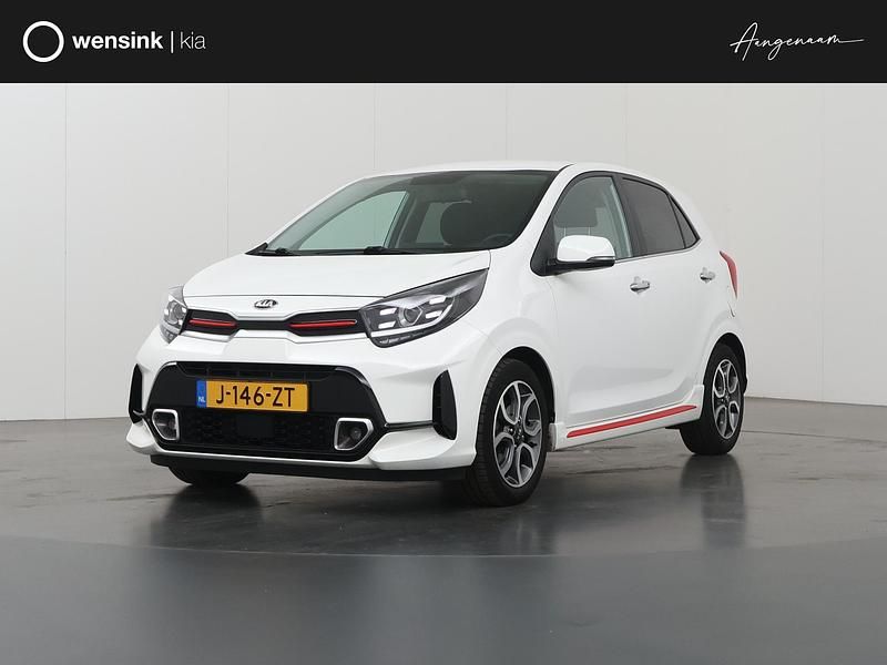 Wit Occasion 2020 Kia Picanto GT-Line Hatchback | € 13.435 (Eerlijke prijs) - Afbeelding 1/4