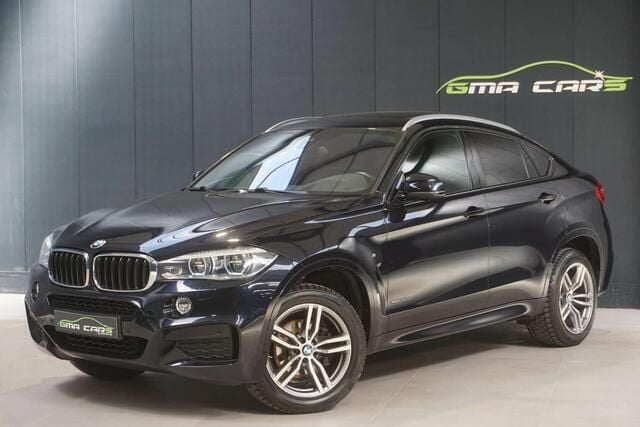 Zwart Gebruikt 2017 BMW X6 M Sport SUV | € 33.499 - Afbeelding 1/4