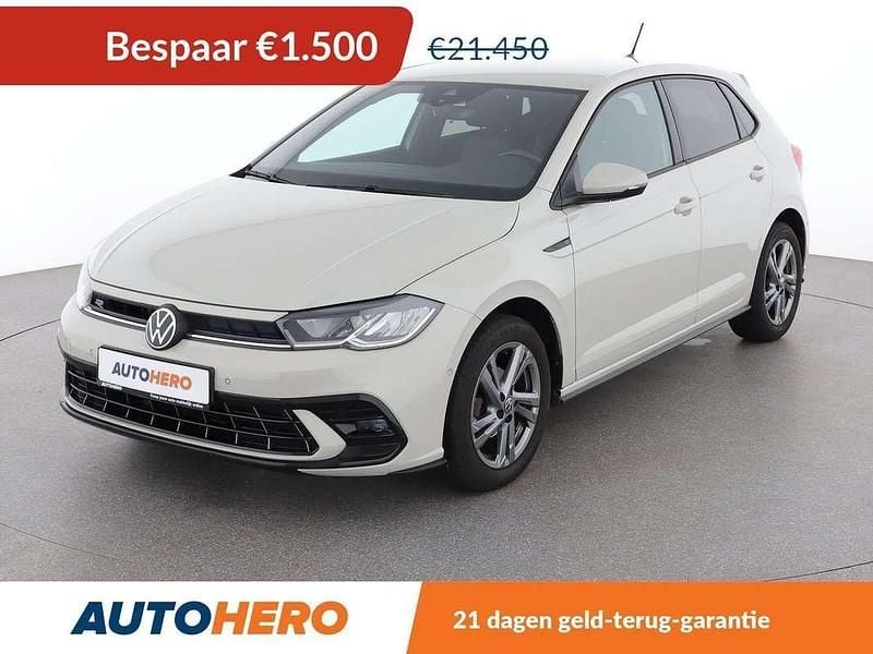 Grijs Gebruikt 2023 VW Polo R-line Hatchback | € 20.149 (Eerlijke prijs) - Afbeelding 1/3
