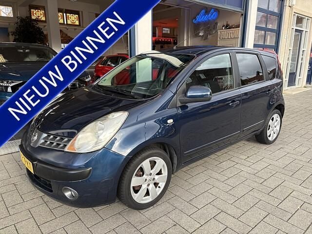 Blauw Gebruikt 2007 Nissan Note MPV | € 2.199 (Eerlijke prijs) - Afbeelding 1/4