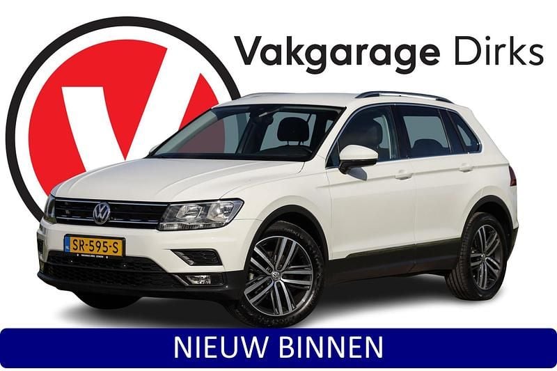 Wit Gebruikt 2018 VW Tiguan SUV | € 23.889 (Super prijs) - Afbeelding 1/3