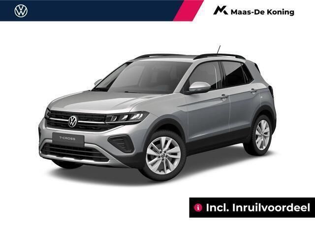 Zilver Nieuw 2025 VW T-Cross Edition SUV | € 31.696 (Eerlijke prijs) - Afbeelding 1/4