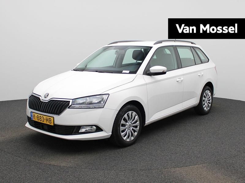 Occasion Skoda Fabia Ambition 95 PK (69 kW) 2021 Wit Stationwagen