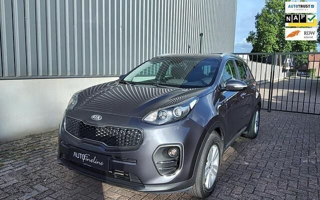 Zwart Gebruikt 2016 Kia Sportage First Edition SUV | € 16.450 (Eerlijke prijs) - Afbeelding 1/4
