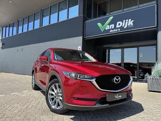 Rood, metallic lak Gebruikt 2021 Mazda CX-5 SUV | € 27.950 (Super prijs) - Afbeelding 1/4