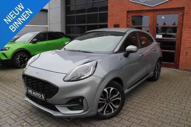 Grijs, metallic lak Gebruikt 2021 Ford Puma ST-Line X SUV | € 23.450 (Eerlijke prijs) - Afbeelding 1/4