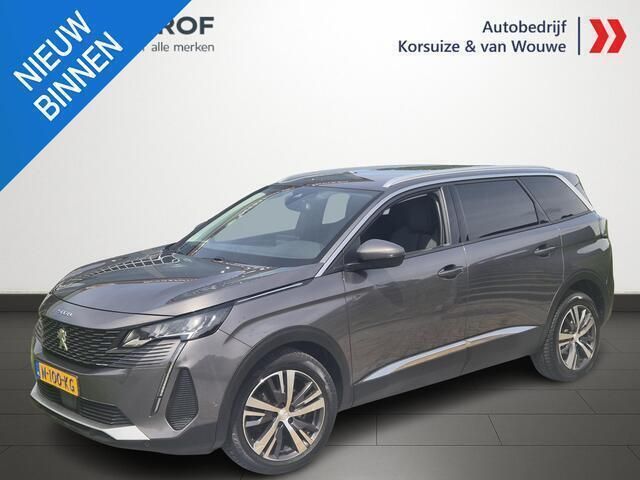 Grijs Gebruikt 2021 Peugeot 5008 Allure MPV | € 28.949 (Eerlijke prijs) - Afbeelding 1/4