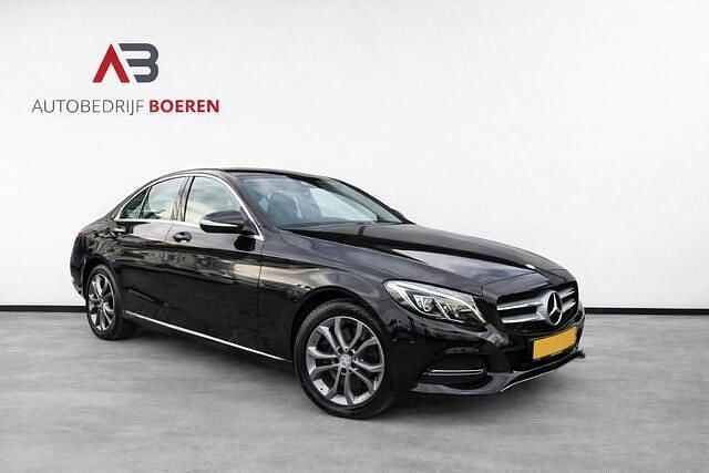 Occasion Mercedes C220 Ambition 170 PK (125 kW) 2015 Zwart Sedan