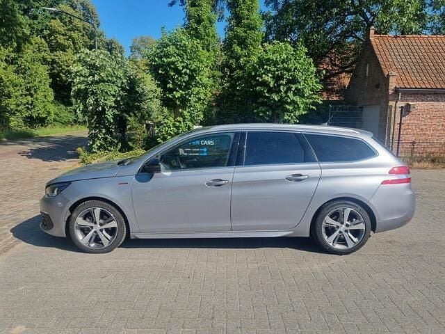 Occasion Peugeot 308 SW GT-line 131 PK (96 kW) 2021 Grijs (metallic) Stationwagen
