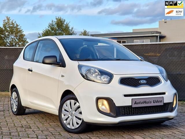 Wit Gebruikt 2013 Kia Picanto Hatchback | € 3.295 (Goede deal) - Afbeelding 1/4