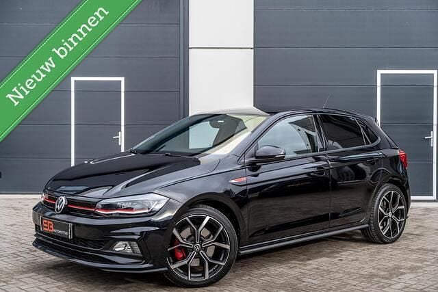 Zwart Occasion 2019 VW Polo GTI Hatchback | € 16.950 (Super prijs) - Afbeelding 1/4