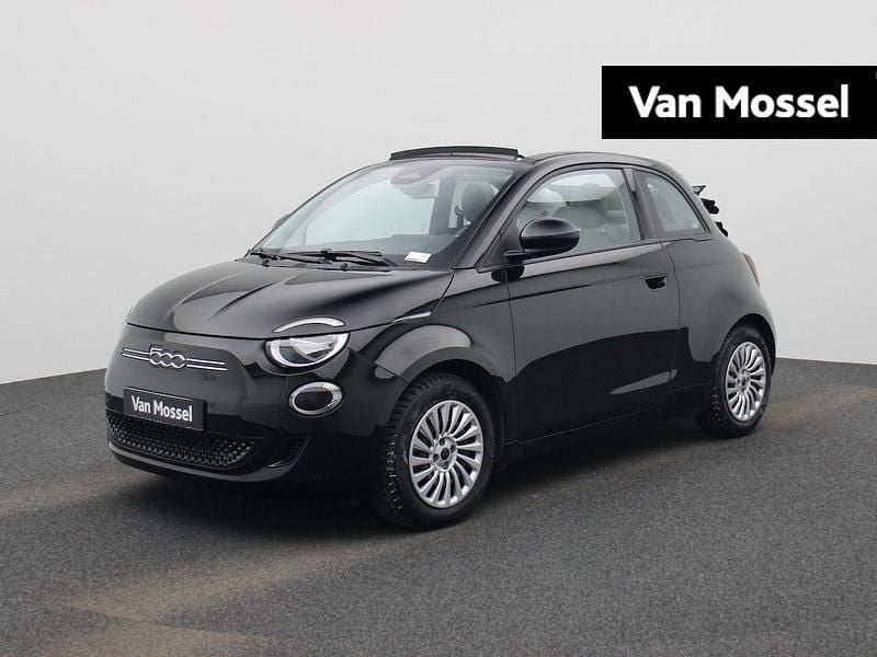 Zwart Occasion 2023 Fiat 500e Icon Cabriolet | € 19.900 (Eerlijke prijs) - Afbeelding 1/4