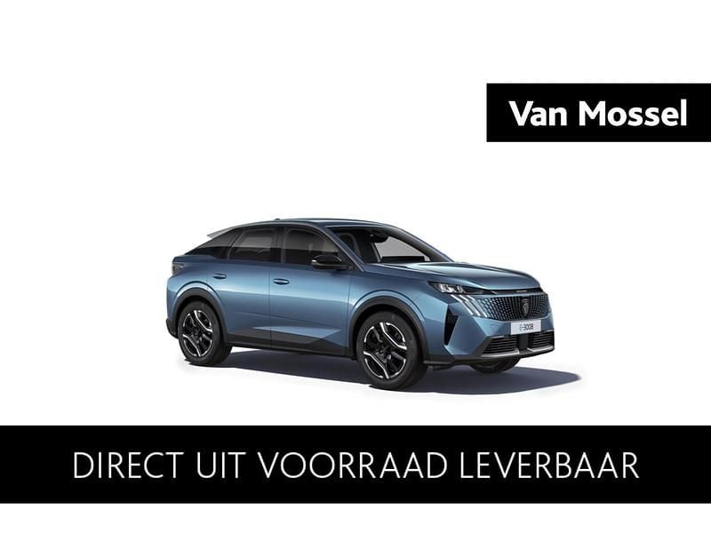 Blauw Nieuw 2025 Peugeot e-3008 Allure SUV | € 46.440 (Super prijs) - Afbeelding 1/2