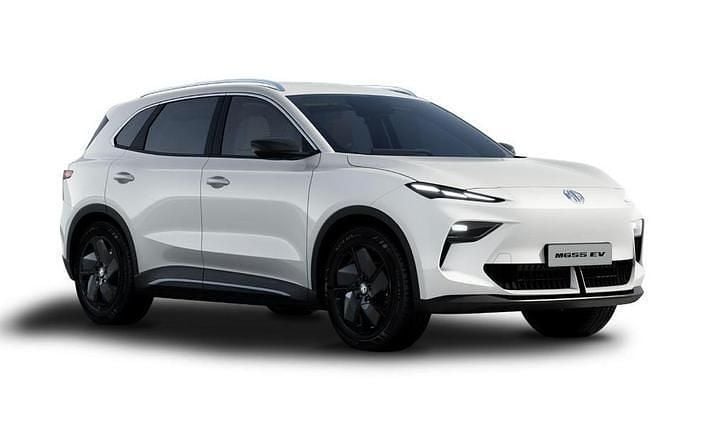 Wit Nieuw 2025 MG MGS5 EV Comfort SUV | € 31.850 (Eerlijke prijs) - Afbeelding 1/3