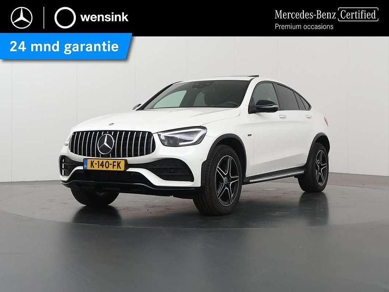 Wit Gebruikt 2020 Mercedes GLC300e Business Coupé | € 43.350 (Eerlijke prijs) - Afbeelding 1/4