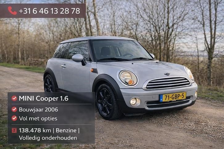 Occasion Mini Cooper 120 PK (88 kW) 2006 Grijs Hatchback