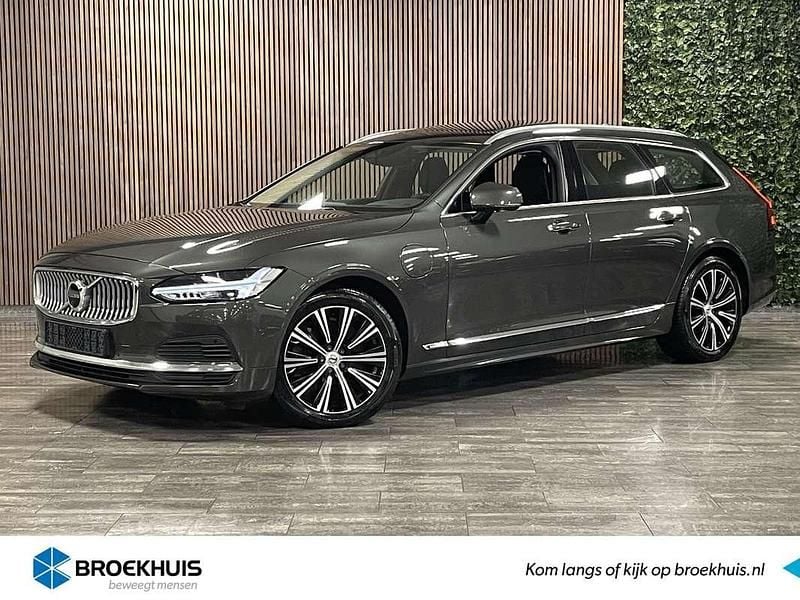 Grijs Gebruikt 2021 Volvo V90 Inscription Stationwagen | € 42.900 (Eerlijke prijs) - Afbeelding 1/4