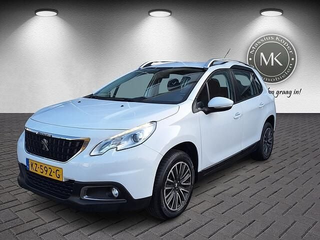 Wit Occasion 2017 Peugeot 2008 SUV | € 6.995 (Super prijs) - Afbeelding 1/4