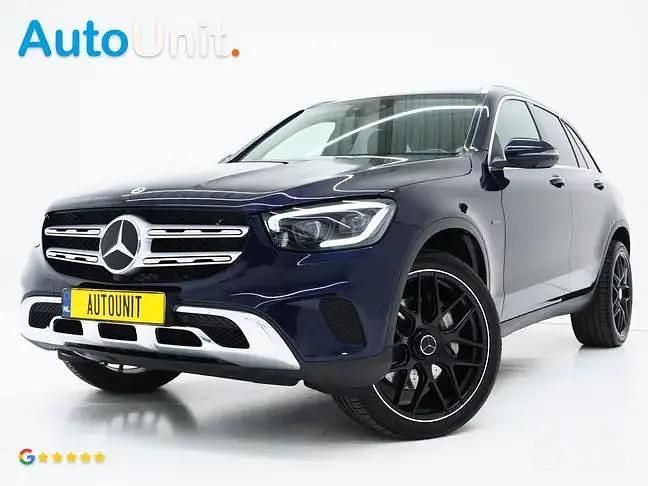 Blauw Gebruikt 2020 Mercedes GLC300e Premium Plus SUV | € 39.840 (Eerlijke prijs) - Afbeelding 1/4