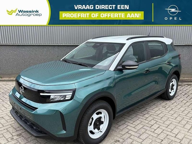 Groen, metallic lak Nieuw 2025 Opel Frontera SUV | € 35.218 (Iets duurder) - Afbeelding 1/4