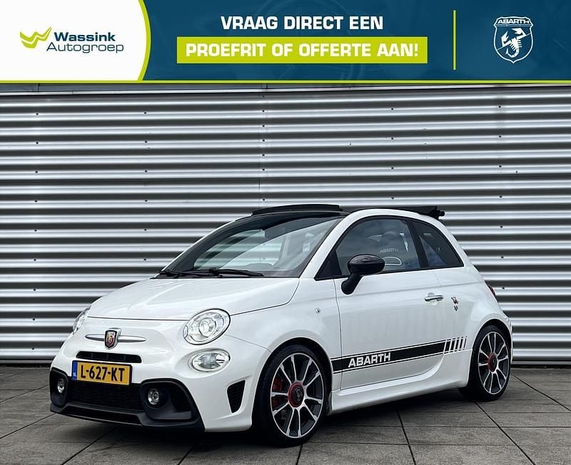 Wit Gebruikt 2018 Fiat 500C Abarth Cabriolet | € 19.940 (Eerlijke prijs) - Afbeelding 1/4