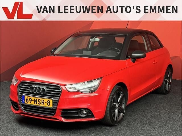 Rood Occasion 2010 Audi A1 Ambition Hatchback | € 7.448 (Eerlijke prijs) - Afbeelding 1/4