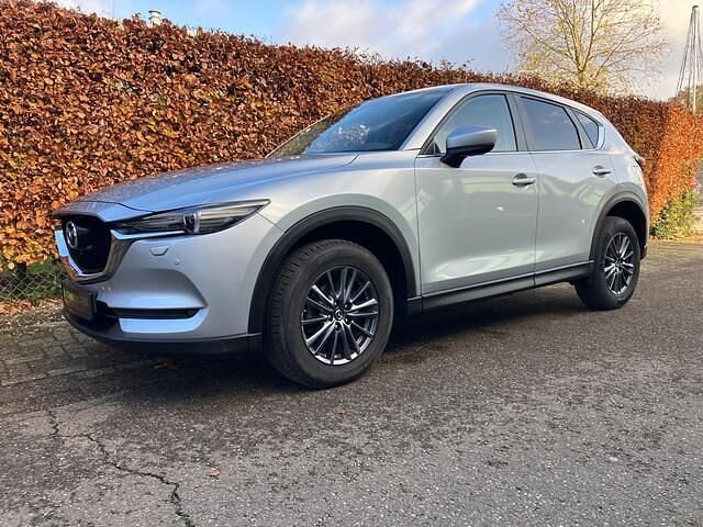 Grijs (metallic) Gebruikt 2019 Mazda CX-5 Luxury SUV | € 22.985 (Eerlijke prijs) - Afbeelding 1/4