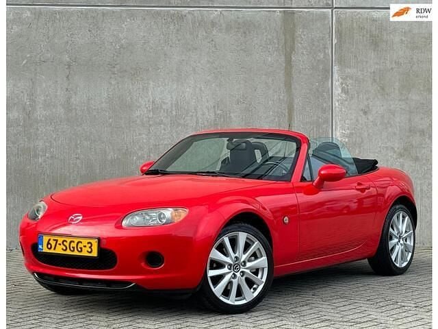 Rood Gebruikt 2005 Mazda MX5 Touring Cabriolet | € 5.990 - Afbeelding 1/4