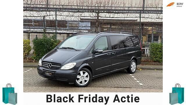 Zwart Gebruikt 2008 Mercedes Viano MPV | € 9.499 (Goede deal) - Afbeelding 1/4