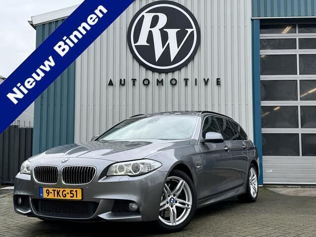 Grijs Gebruikt 2010 BMW 525 Comfort Edition Stationwagen | € 12.999 - Afbeelding 1/4