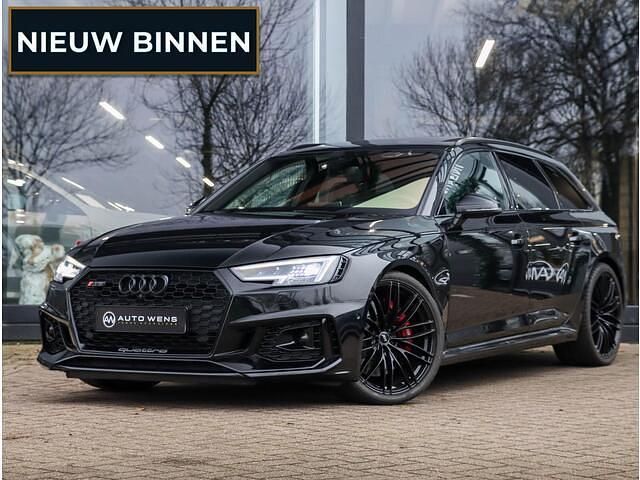 Zwart Gebruikt 2018 Audi RS4 Comfort Stationwagen | € 54.900 (Goede deal) - Afbeelding 1/4