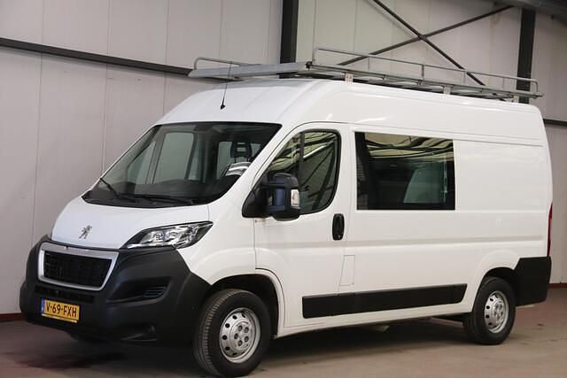 Wit Occasion 2018 Peugeot Boxer Van | € 16.900 (Duur) - Afbeelding 1/4