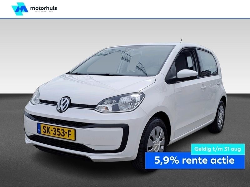 Wit Gebruikt 2018 VW up! move up! Hatchback | € 8.875 (Eerlijke prijs) - Afbeelding 1/4